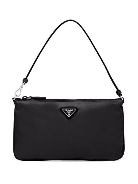 prada nylon top handle bags